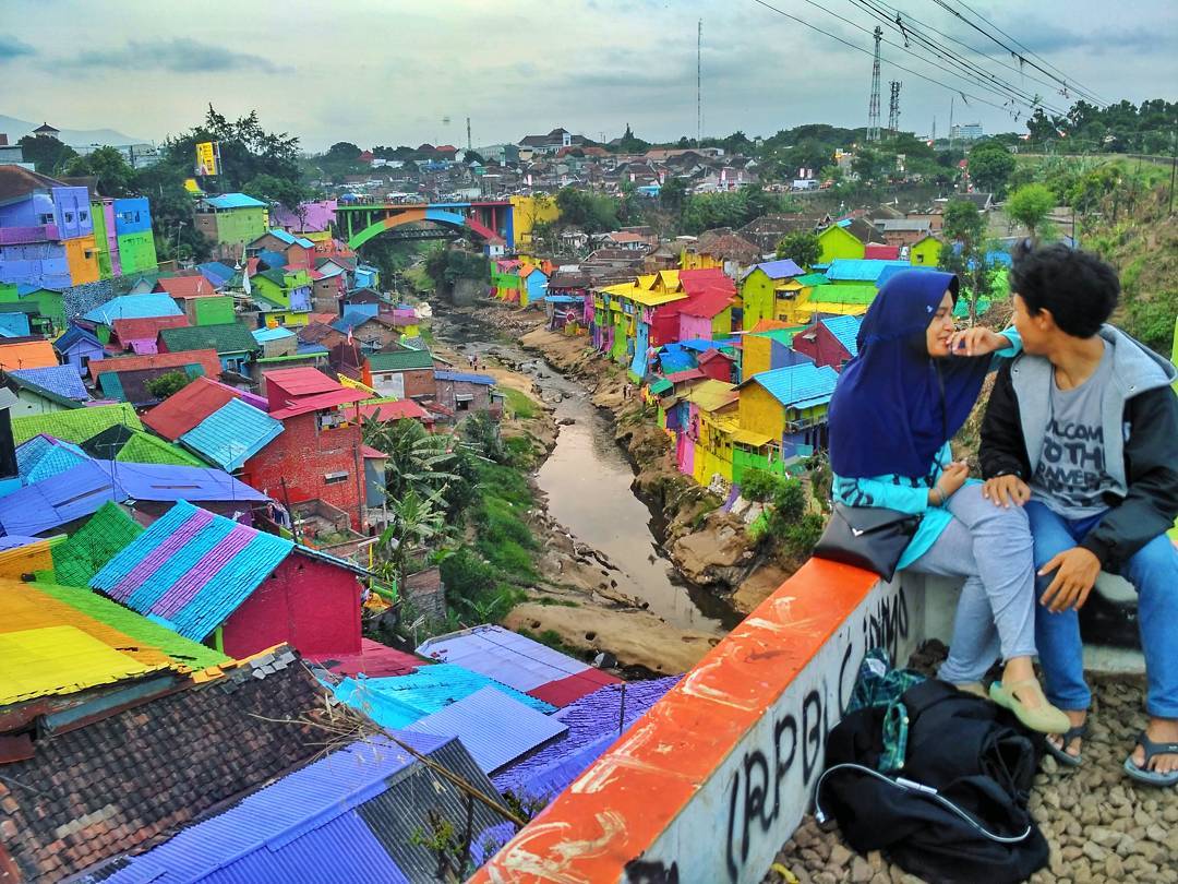 Kampung Warna Warni Kota Malang Menjadi Destinasi Wisata 