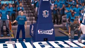 NBA 2k14 Stadium Mod : Playoff Edition - Dallas Mavericks - American Airlines Center