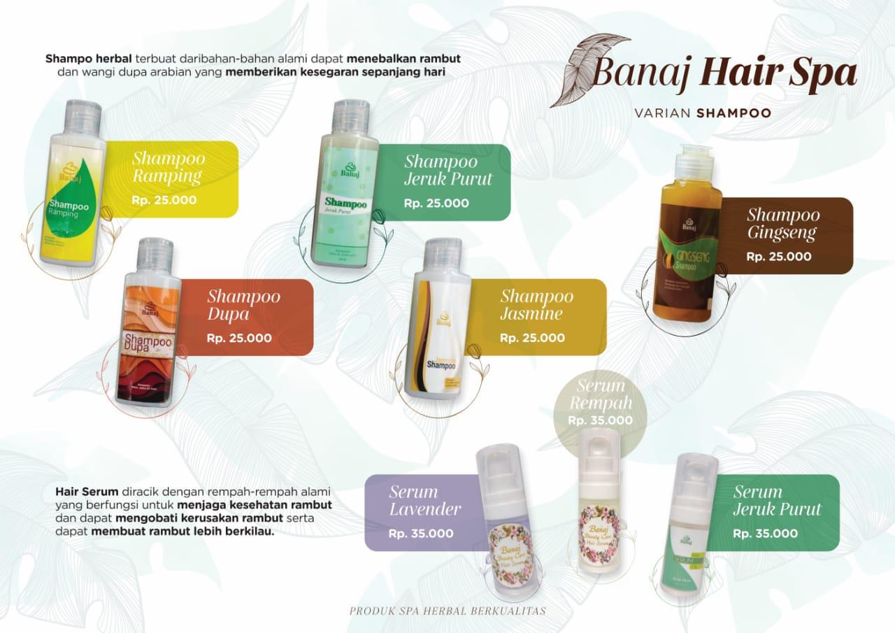 Banaj Hair Spa Varian Shampoo Banaj Hair Spa Varian Shampoo