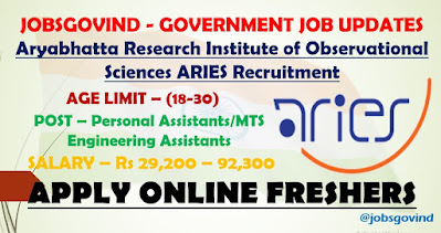 ARIES Recruitment 2021