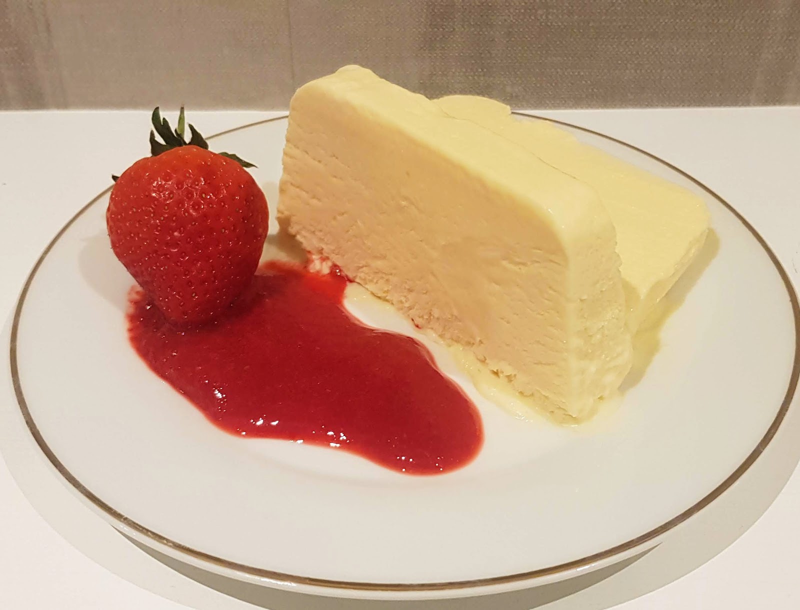 Iced White Chocolate Terrine