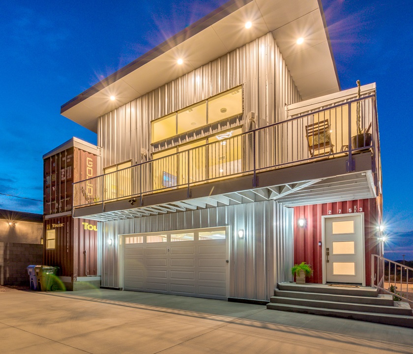 Shipping Container Homes & Buildings 3000 sq ft Shipping Container House, Phoenix, Arizona