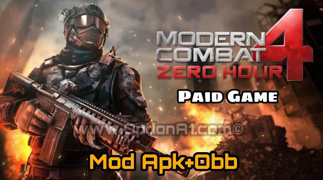 مودرن كومبات 4: زيرو آور Modern Combat 4 Zero Hour تحميل لعبة الاكشن والقتال مودرن كومبات 4: زيرو آور Modern Combat 4 Zero Hour المدفوعة مجانا