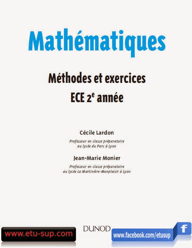Méthodes et exercices corrigés de l'algèbre