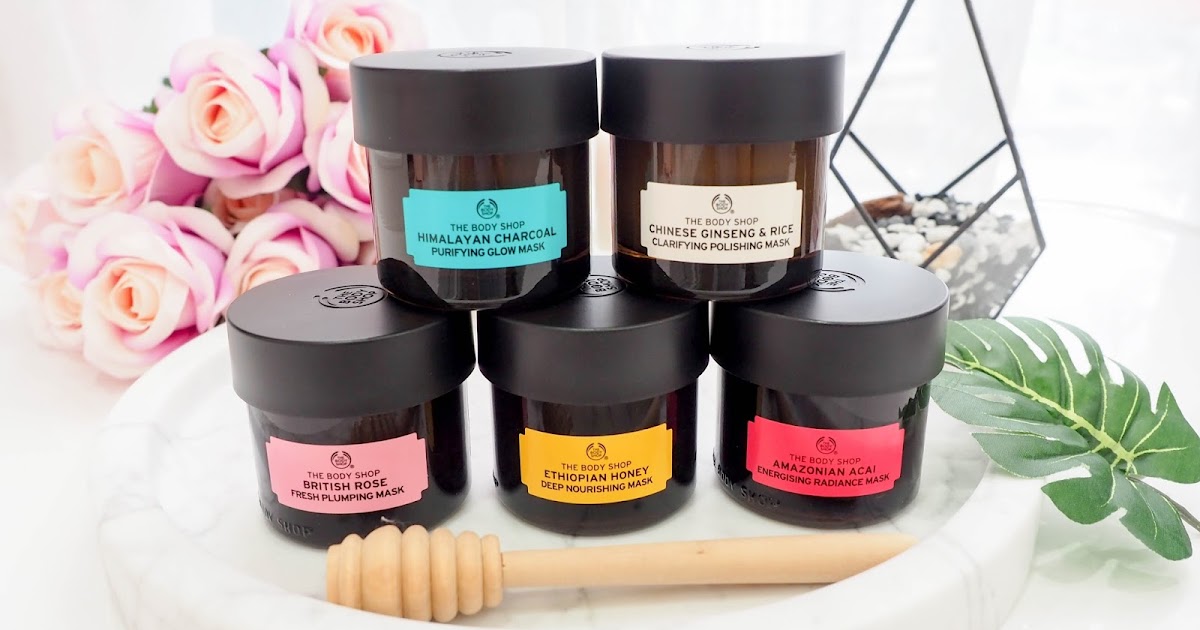 Download Singapore Beauty Travel And Lifestyle Blog The Body Shop Superfood Face Masks Review And Giveaway PSD Mockup Templates