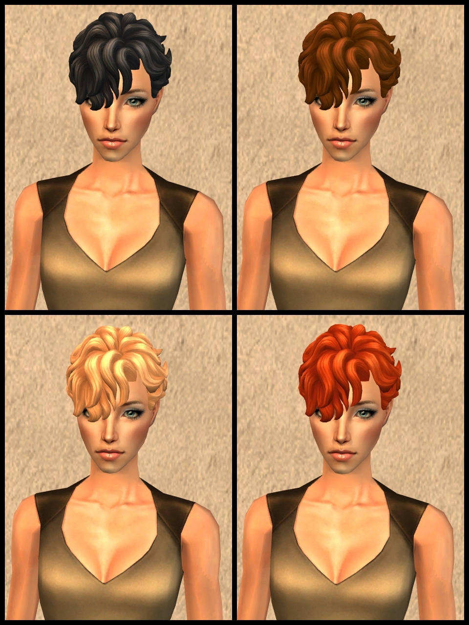 83 3t2 hairs in Remi's textures and new colours. ...