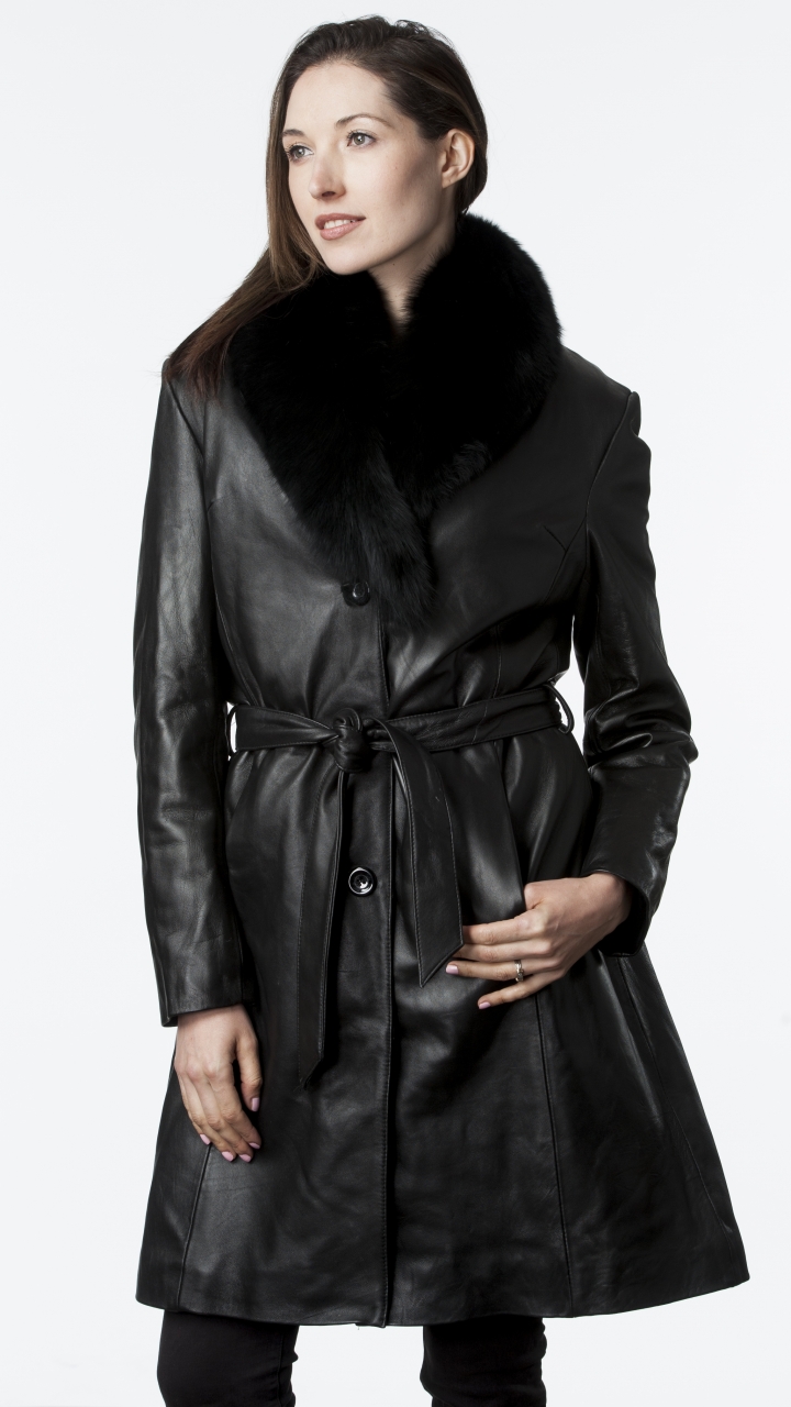 Leather Coat Daydreams: Leather coats from A.J. Ugent Furs