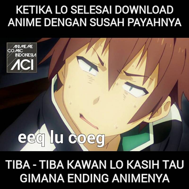 10 Meme anime ini hanya bisa dipahami para wibu dan otaku sejati
