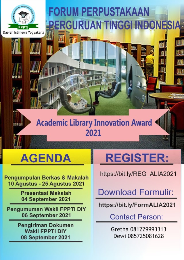 Pemilihan Academic Library Innovation Award (ALIA) 2021