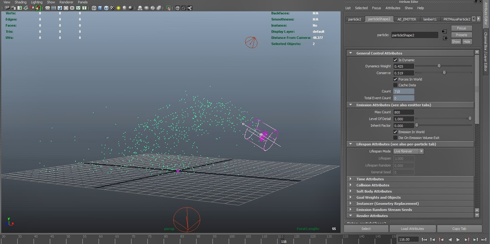 The Art of Sergen Eren: MAYA FLUIDS TO PARTICLES & KRAKATOA MY 2.3 ...