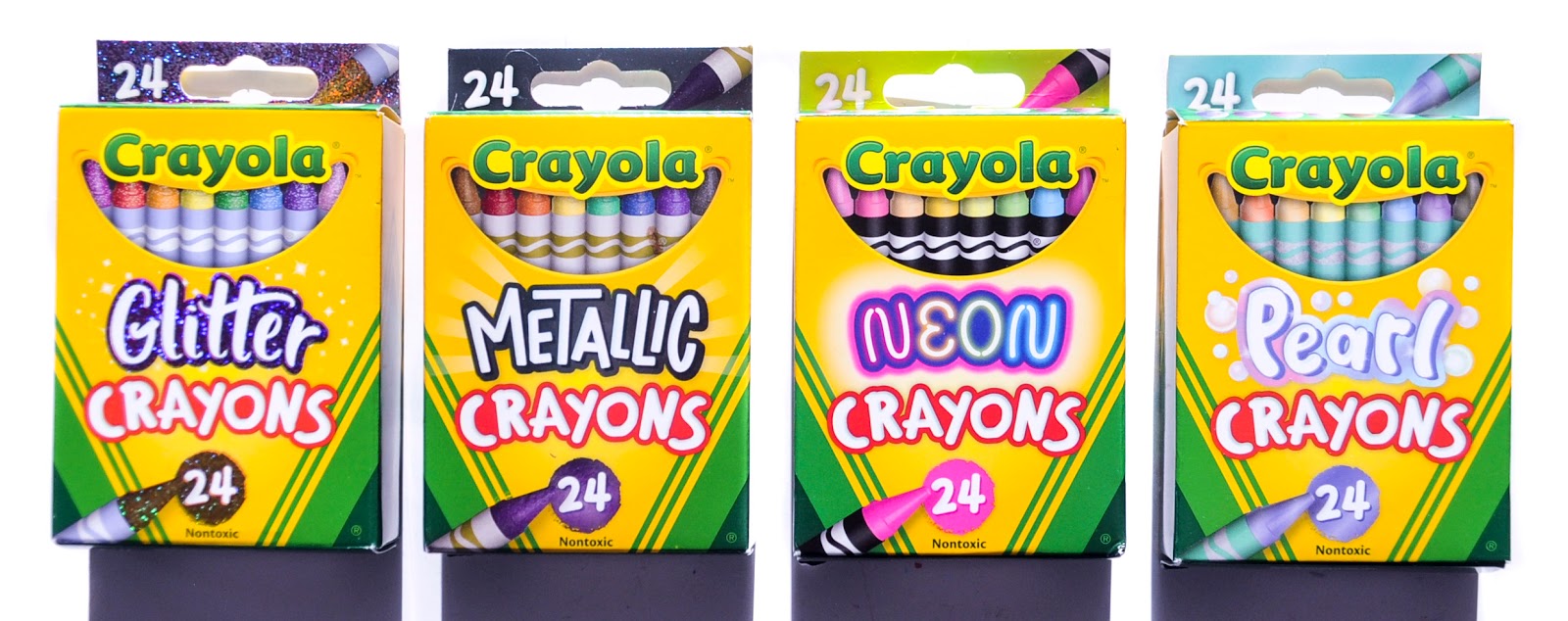 REVIEW] Crayola Metallic FX crayons 