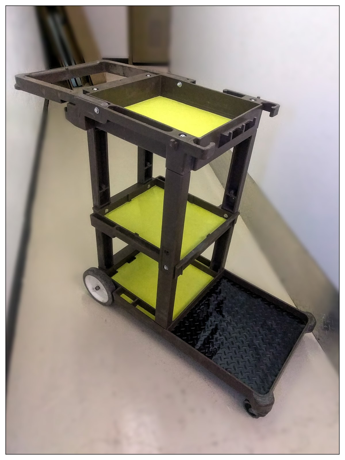 Continental Janitor Cart Refurbish and Mods