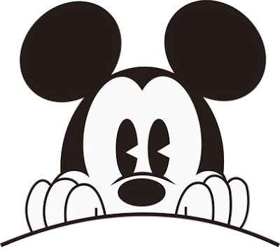 Mickey e a Turma , rostinhos do mickey, mãos ,Minnie, Pateta, Margarida