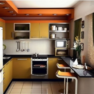 Desain Interior Dapur Minimalis.