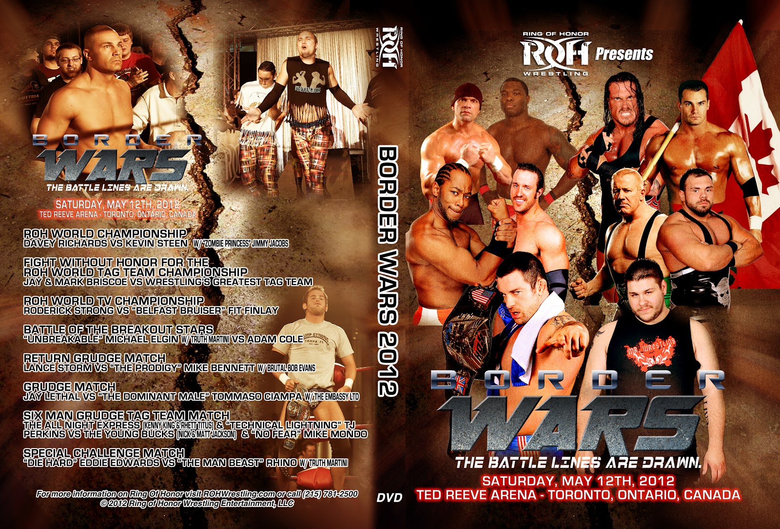 The Wrestling HUB Reviews ROH Border Wars Review