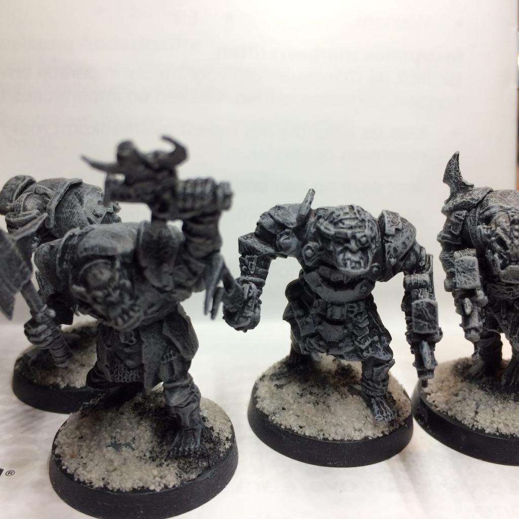 Hobgoblinry Contrast paints and black undercoat