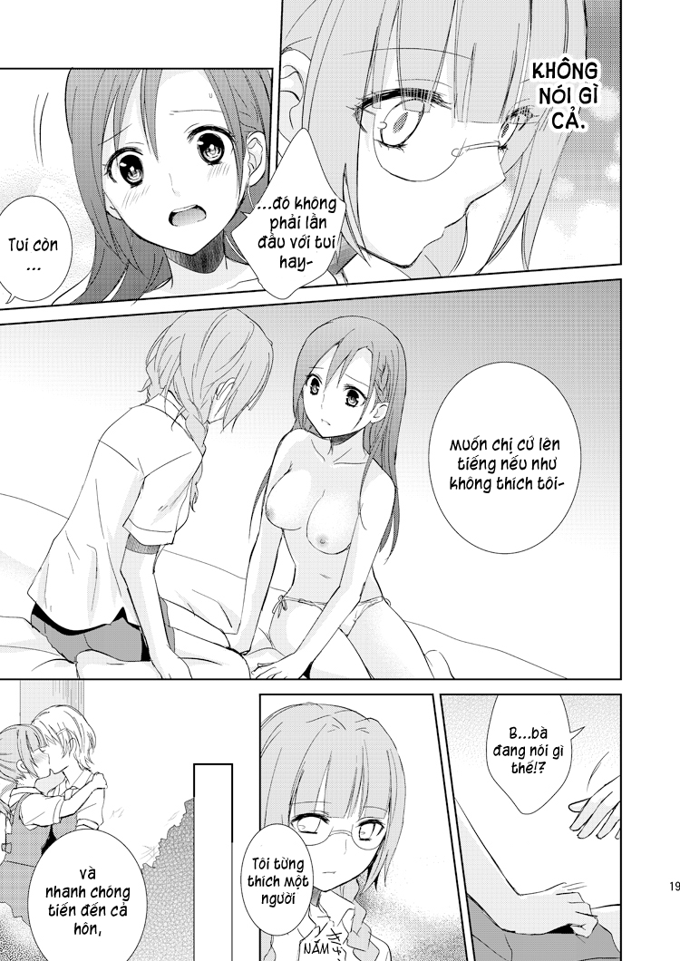 HentaiVN.net - Ảnh 18 - Tuyển tập Yuri Oneshot - Chap 147: Mikansei No Kimochi
