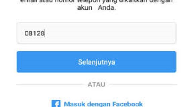 Cara Memulihkan Akun Instagram Lupa Password dan Email dan Nomor HP