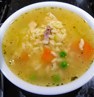Home made chicken soup