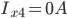 I_ {x4} = 0A