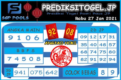 PREDIKSI SGP YOHII