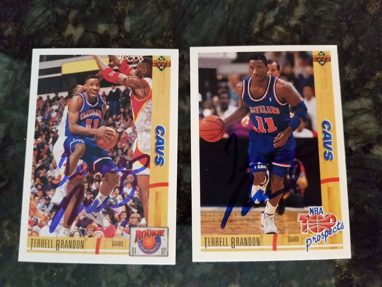Autograph Through The Mail Athletes: Terrell Brandon
