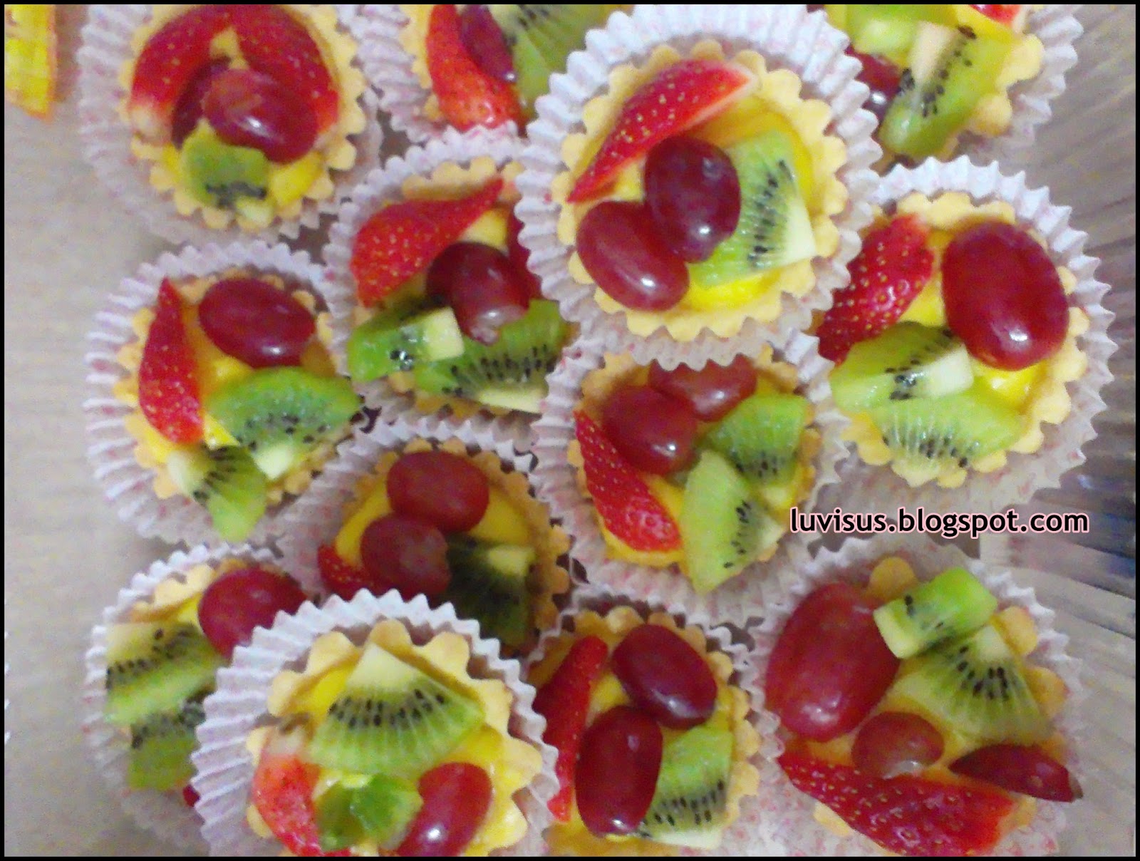 Resepi Kastard Fruit Tart Copd Blog V