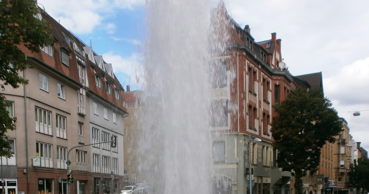 Wege in der Region Stuttgart: Brunnen im Stadtbezirk Stuttgart-Süd