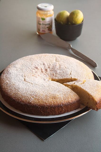 Torta all'olio d'oliva e lime