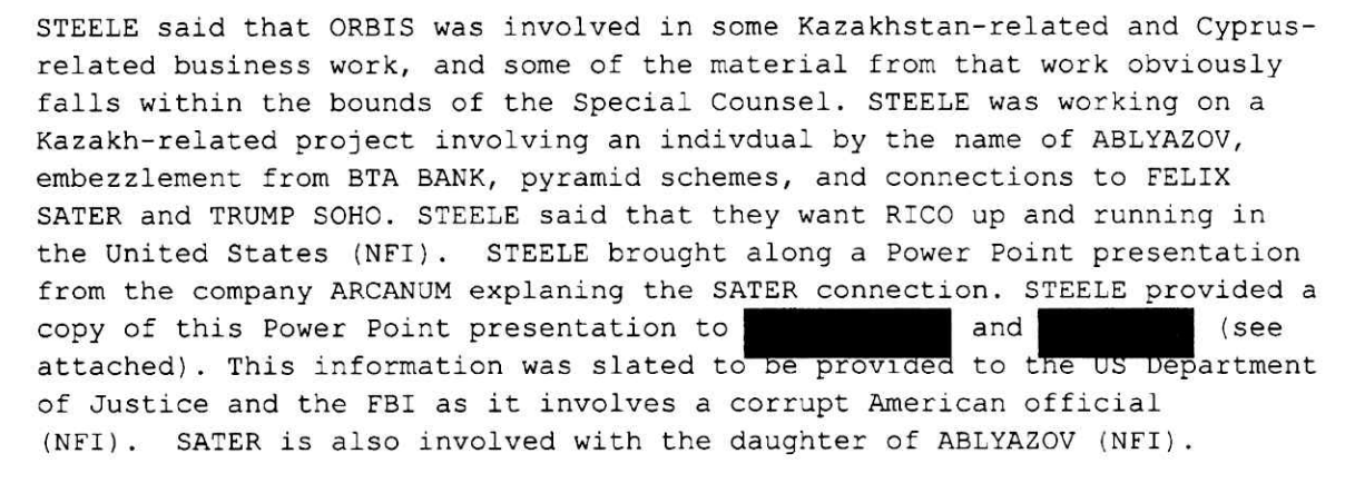steele dossier declassified steele dossier declassified