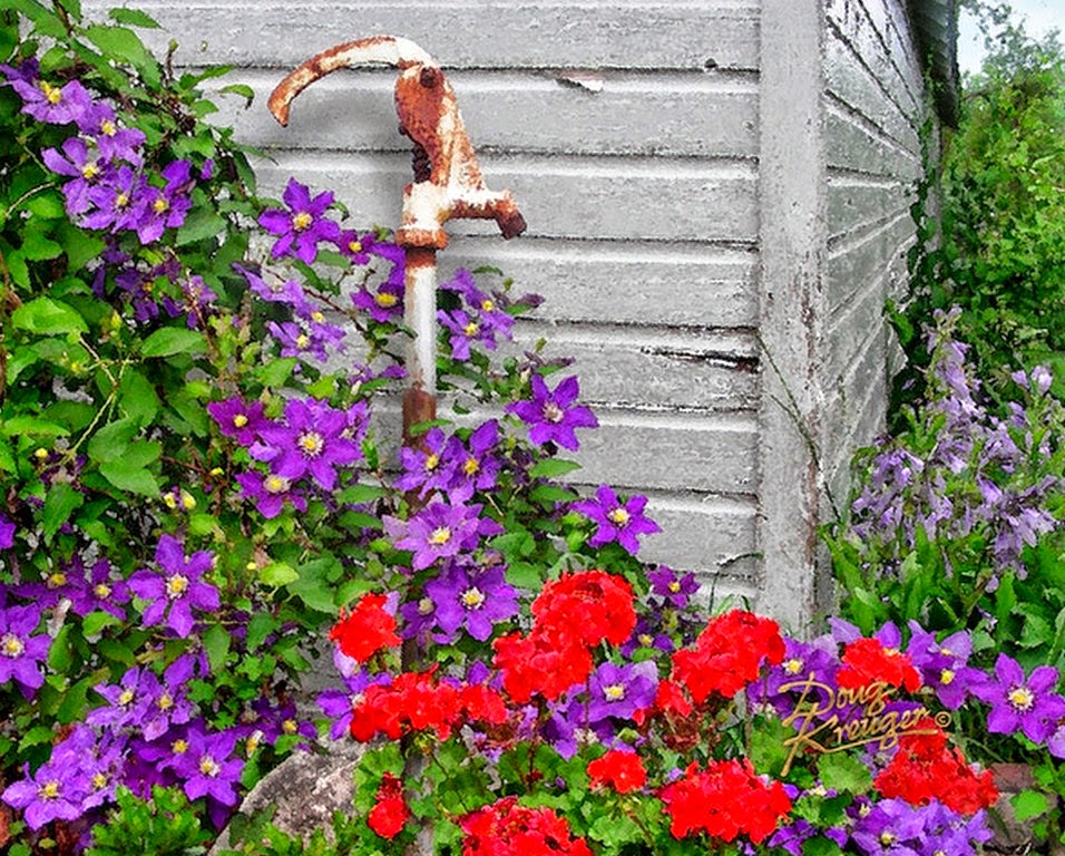 El arte es su máxima expresión decorativas pinturas de flores y paisajes