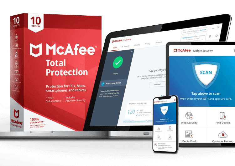 mcafee total protection 5 devices 2020
