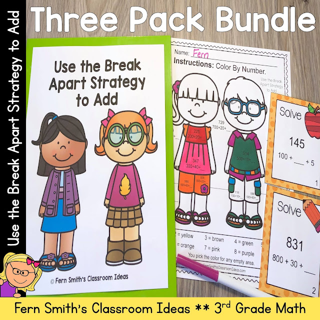 Click Here to Download This 3rd Grade Go Math 1.6 Use the Break Apart Strategy to Add Resource Bundle For Your Classroom Today!