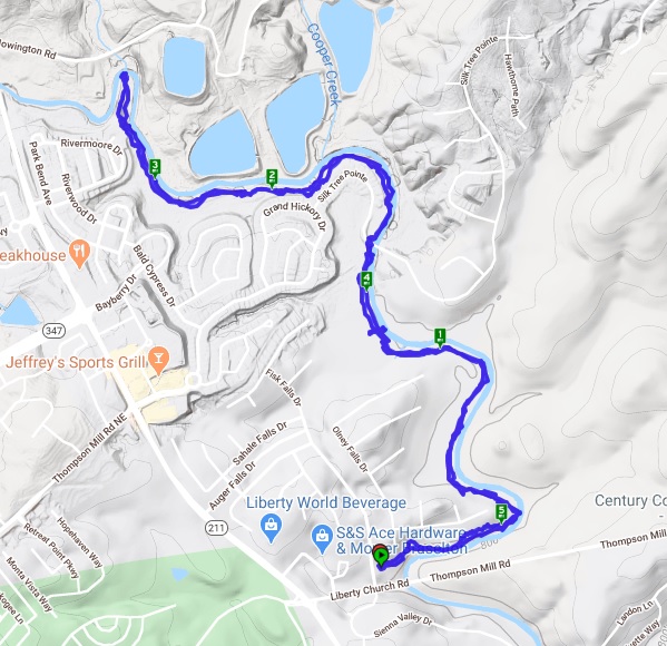 Weekend Wanderluster Mulberry Riverwalk and Waterfall (Barrow County