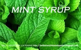 MINT SYRUP SUPPLIER
