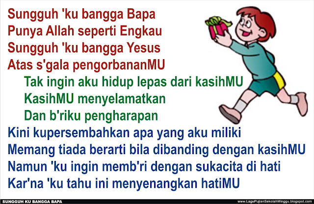 Lirik Lagu Pujian Rohani Kristen Sekolah Minggu Gereja