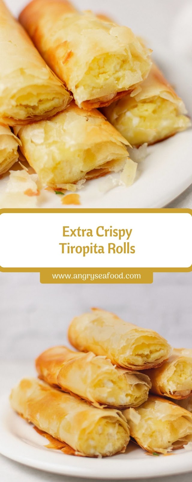 Extra Crispy Tiropita Rolls