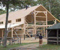 Post and beam barn