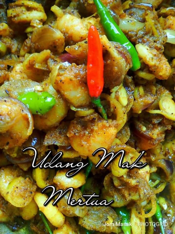 Udang Masakan Diraja Dari Dapur Kak Tie