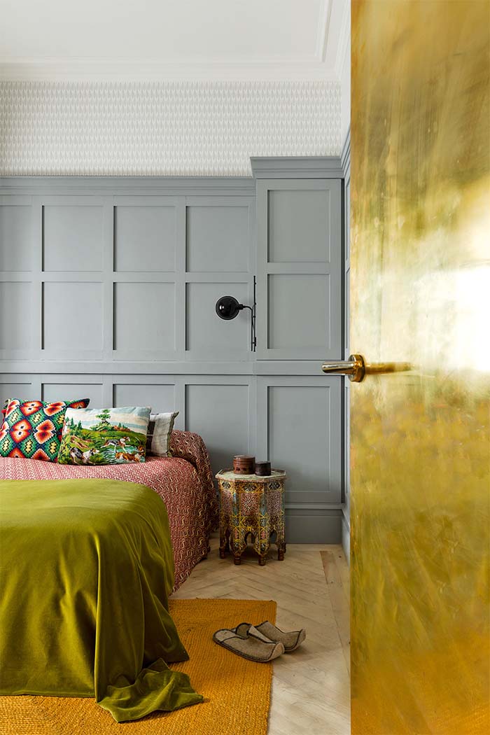 Väriä seinillä ja yksityiskohdissa