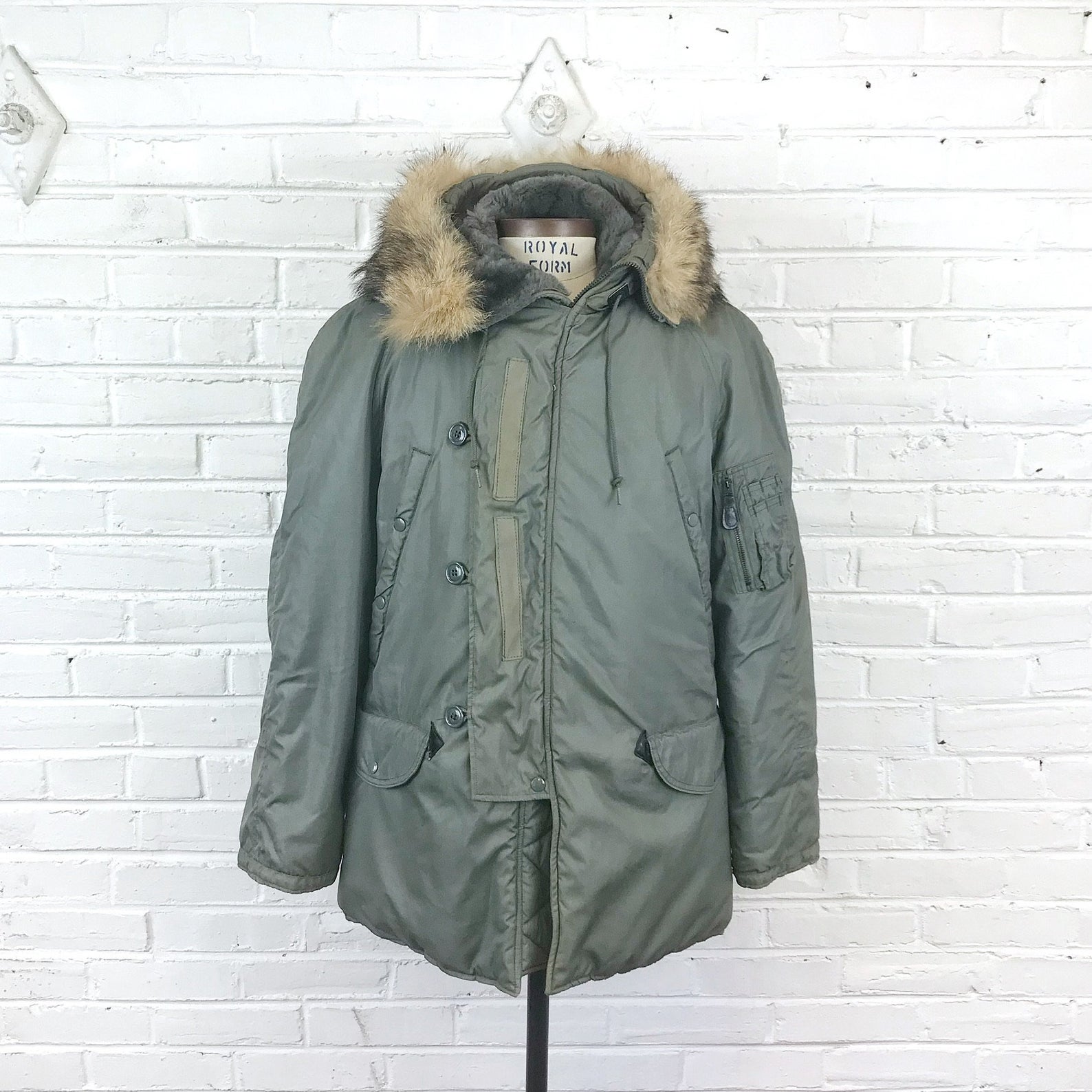 N3B Snorkel Aeronautica Militare Parka Hombres Giacca Tempo - Foto 4