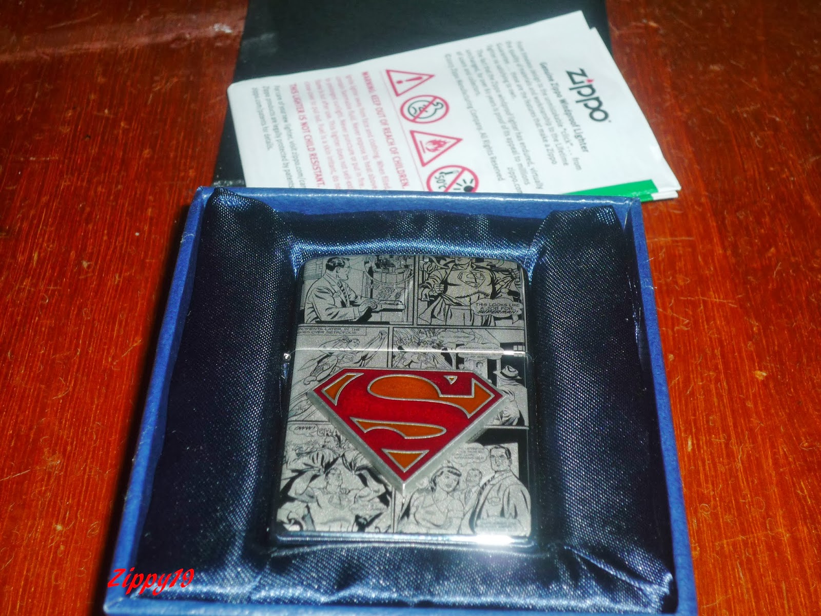 Zippo lighters A lifelong obsession Superman Zippo lighter DC