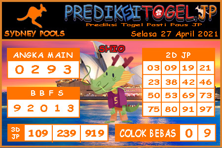 Prediksi Sydney Selasa 27 April 2021 Prediksi Togel Sidney Hari Ini Jitu