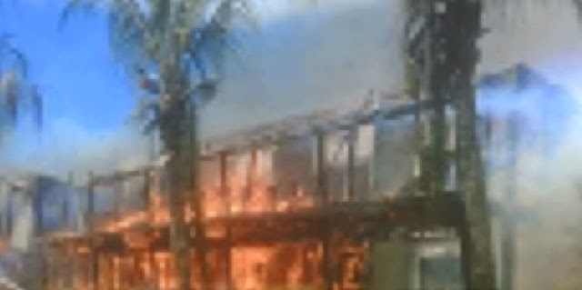 Le Vanila Hôtel à Nosy-Be victime d'un incendie