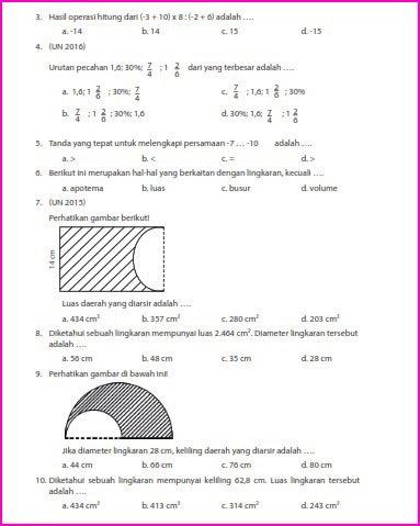 Kunci Jawaban Buku Senang Belajar Matematika Kelas 6 Semester 2 Halaman 193 194 195 196 197 198 Lifanen