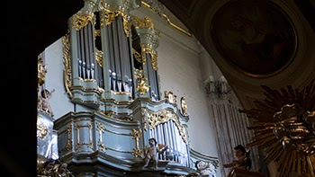 wawel organ krakow downspout fanciful castle