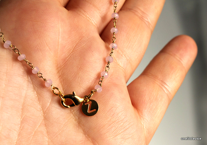 Z for Accessorize gold plated jewellery review one little vice lifestyle blog: english highstreet budget jewellery