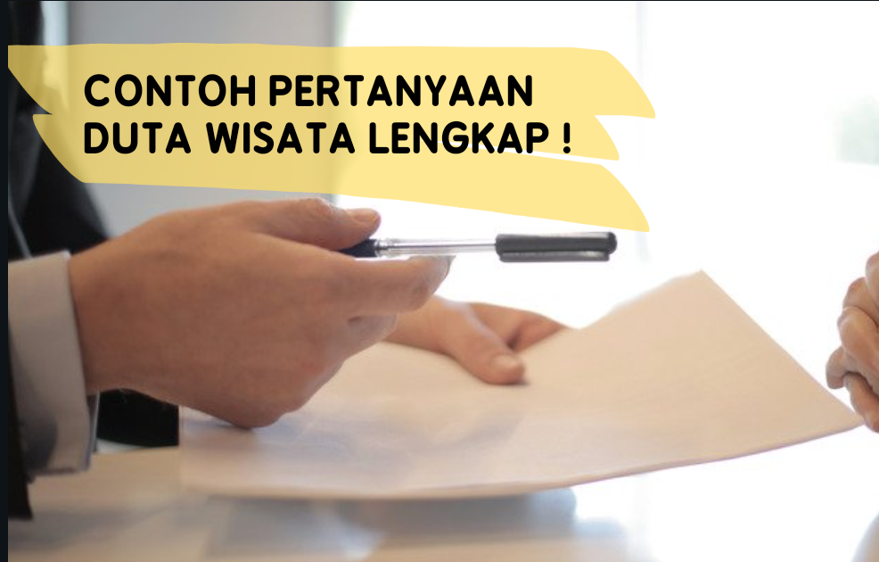 Contoh Pertanyaan Pemilihan Duta Wisata Hasbundoya