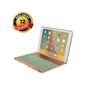 Bàn phím iPad Pro 10.5 Bluetooth Keyboard kiêm ốp lưng F105 tích hợp đ