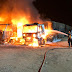  Incêndio em carretas mobiliza equipes do 17º GBM em Barreiras